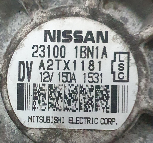 NISSAN 231001BN1A Генератор в наличии Кривой Рог