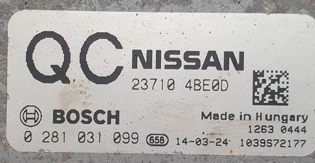 237104BE0D NISSAN Модуль управления (ЭБУ) двигателем купить в Черкассы