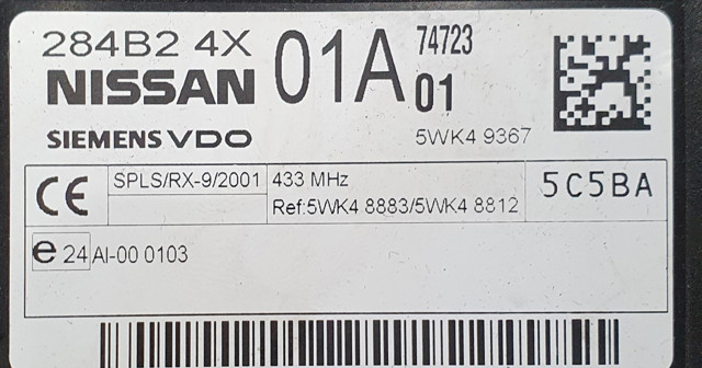NISSAN 284B24X01A Блок комфорта в наличии Киев