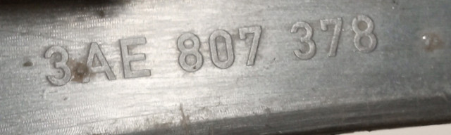 3AE807377 Кронштейн бампера заднего внешний левый купить Николаев