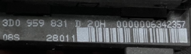 VAG 3D0959831 в наличии Хмельницкий