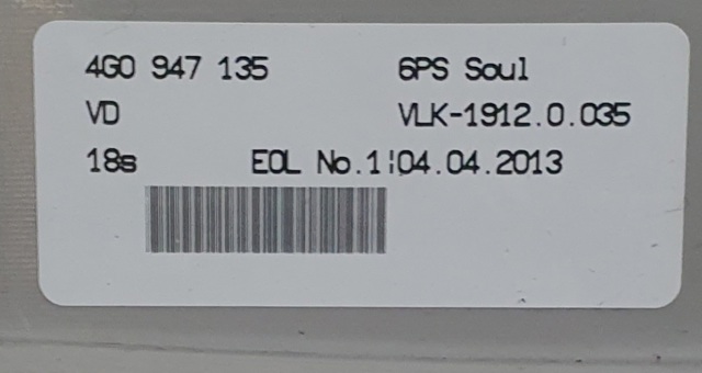 VAG 4G0951177 Датчик движения в салоне в наличии Черкассы