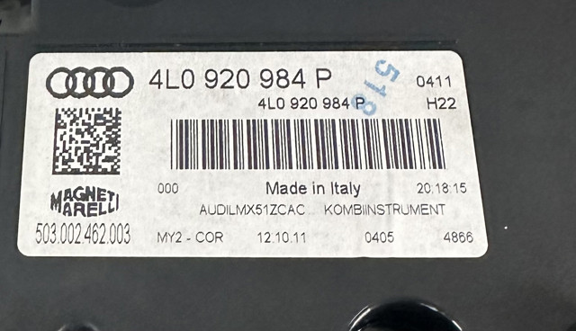 4L0920983T Панель приборов купить Кривой Рог