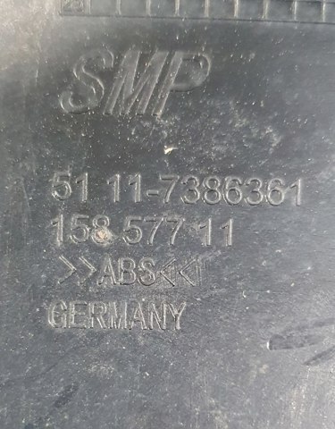 51117386361 BMW Кронштейн крепления противотуманной фары левой купить в Полтава