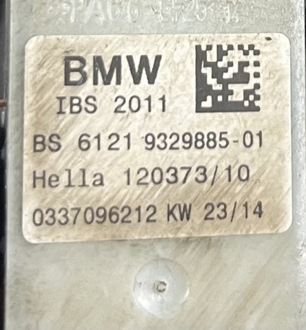 61219329885 BMW Кабель массы аккумулятора (АКБ) купить в Черкассы