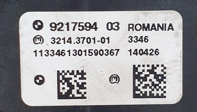 BMW 61319877889 Клавиша электромеханического стояночного тормоза в наличии Одесса