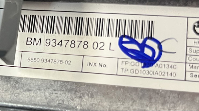 65509347878 BMW Дисплей многофункциональный купить в Ровно