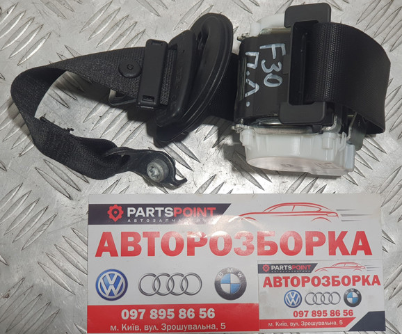 Ремень безопасности передний левый 72117243307 BMW