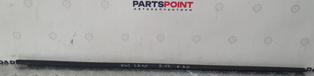 Молдинг опускного стекла двери задней, левой 7258293 BMW