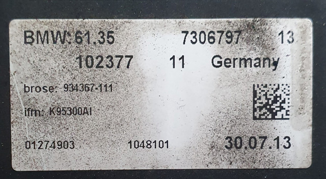 7306797 BMW Датчик открытия крышки багажника/задней двери (ляды) купить в Винница