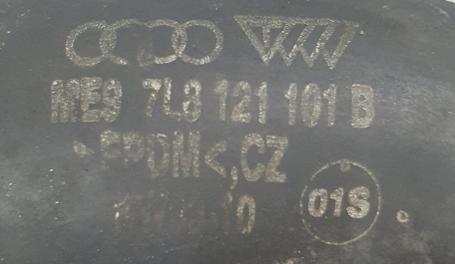 7L8121101B Шланг (патрубок) радиатора охлаждения верхний купить Львов