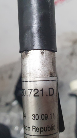 7P0820721D VAG Шланг кондиционера, от компрессора к радиатору купить в Сумы