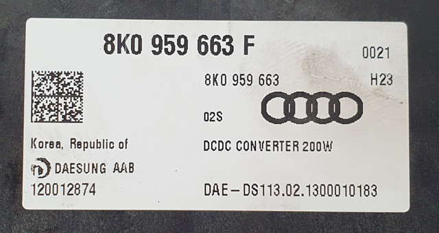 VAG 8K0959663F Стабилизатор напряжения в наличии Ровно