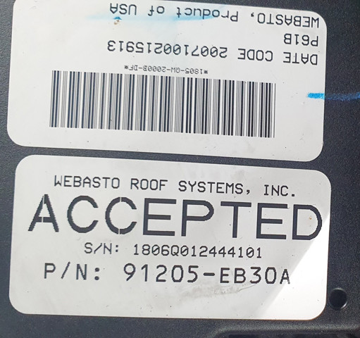 NISSAN 91306EA51A Направляющая люка в наличии Киев