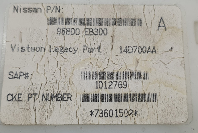 NISSAN 98800EB300 в наличии Черкассы