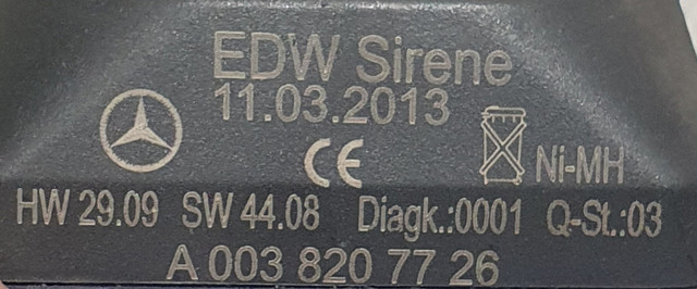 MERCEDES 0038207726 в наличии Житомир