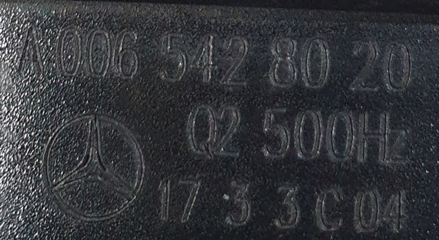 MERCEDES 65429220 Сигнал звуковой (клаксон) в наличии Павлоград