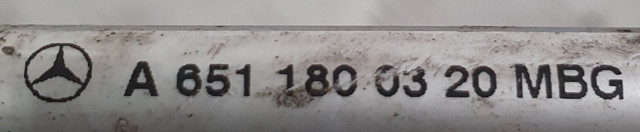 A6511800320 MERCEDES Трубка (шланг) подачи масла к турбине купить в Николаев