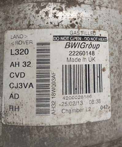 AH3218W003AF Амортизатор задний правый купить Сумы