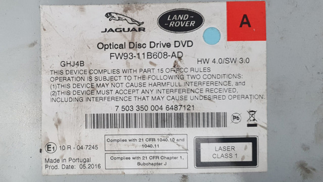 JAGUAR FW9311B608AD в наличии Украина