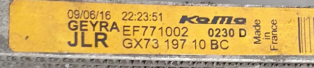 GX7319710BC Радиатор кондиционера купить Запорожье