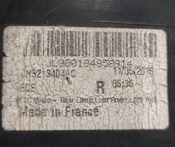 LR043994 Задний фонарь купить Украина