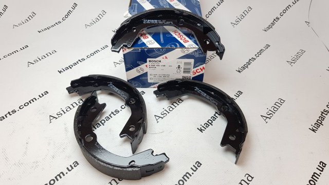 Тормозные колодки ручника 0986487738 BOSCH