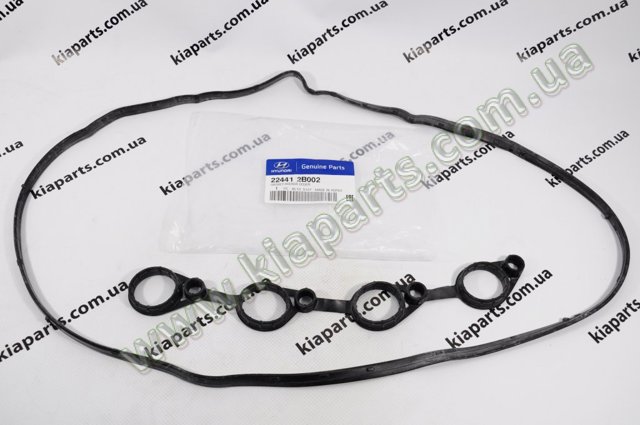 224412B002 HYUNDAI Прокладка клапанной крышки двигателя, комплект купить в Тернополь