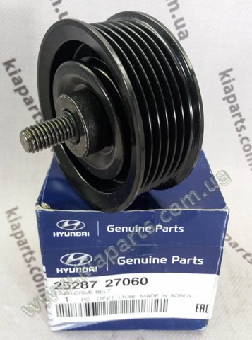 Ролик приводного ремня, паразитный 2528727060 HYUNDAI