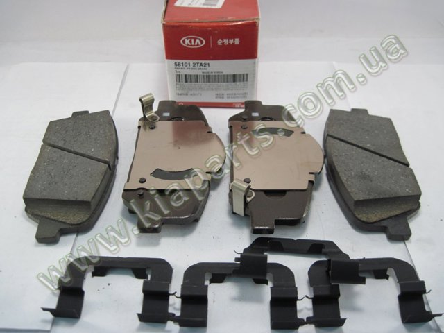 Тормозные колодки 581012TA21 HYUNDAI