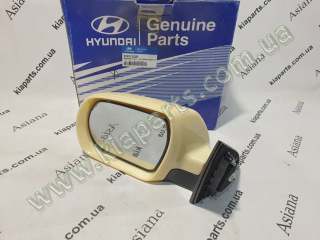 Зеркало левое 876103J320 HYUNDAI