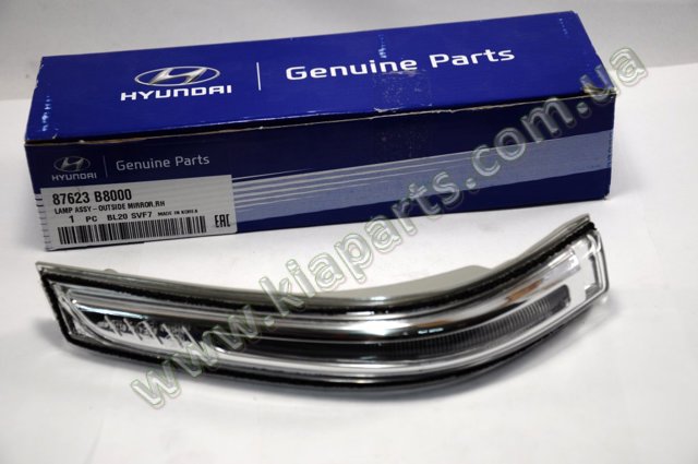 Указатель поворота зеркала, правый 87623B8000 HYUNDAI