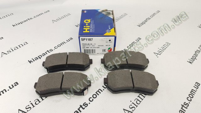 SP1187 SANGSIN Задние тормозные колодки купить в Харьков