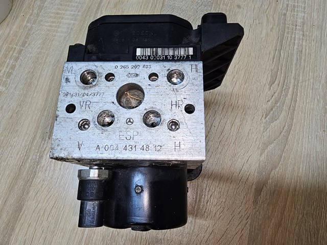 Гидроблок АБС 0044314812 MERCEDES