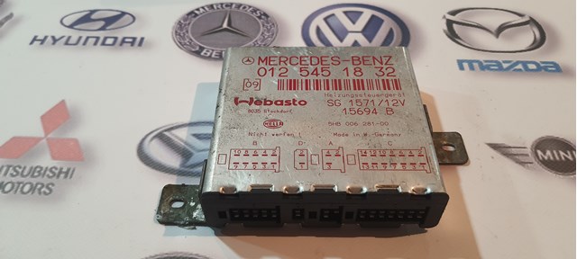 Блок управления режимов отопления 0125451832 MERCEDES