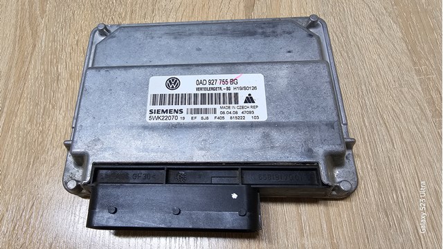 Блок управления раздаточной коробкой 0AD927755BG VAG