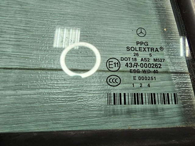MERCEDES 2117300655 Стекло-форточка двери задней правой в наличии Львов