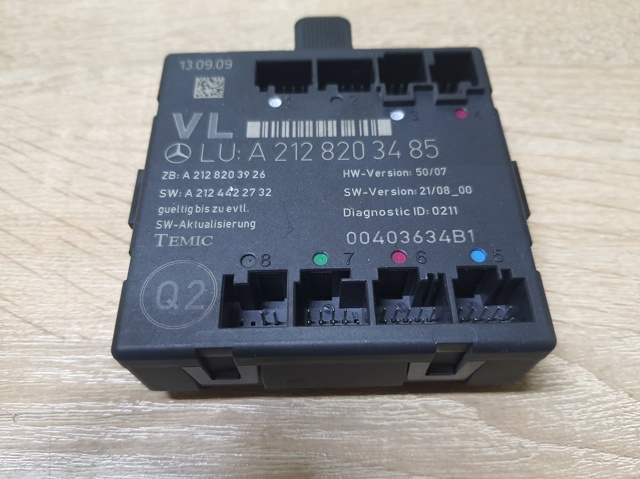 Блок комфорта передней двери A2128203485 MERCEDES