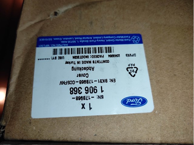 1906368 FORD Решетка радиатора купить в Одесса