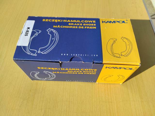 KAMPOL K825 Колодки тормозные задние дисковые в наличии Тернополь