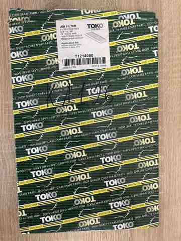Фильтр воздушный T1214080 TOKO CARS