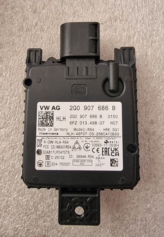 Датчик контроля мертвой зоны, задний 2Q0907686B VAG