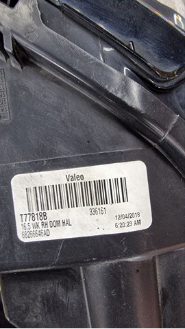 68266646AE CHRYSLER Правая фара купить в Киев