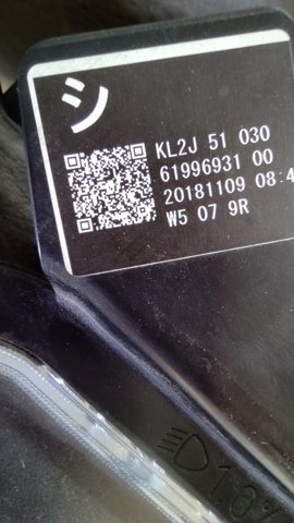 KL2J51030 MAZDA Правая фара купить в Полтава