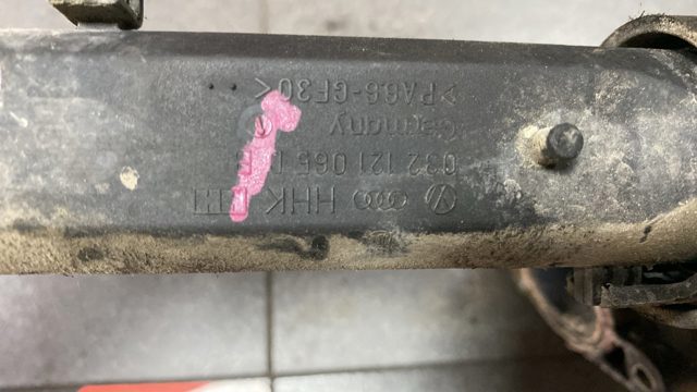 Шланг (патрубок) водяного насоса приемный — фото 12