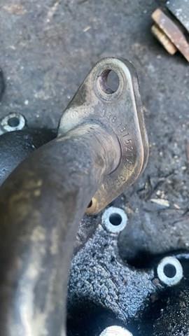 Патрубок системы рециркуляции отработавших газов EGR