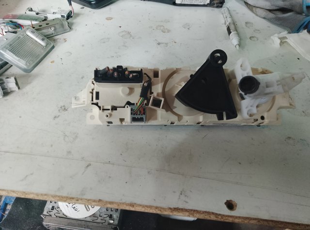 Реостат/перемикач-регулятор режиму обігрівача салону — фото 5