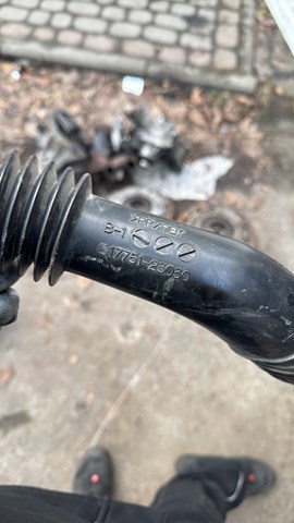 Патрубок воздушный, вход воздушного фильтра — фото 2