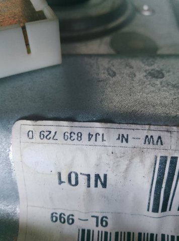 Механізм склопідіймача двері задньої, лівої — фото 2