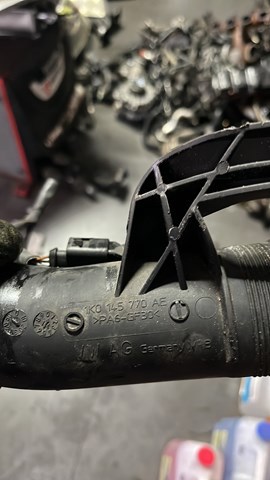 Шланг (патрубок) интеркуллера верхний правый — фото 3